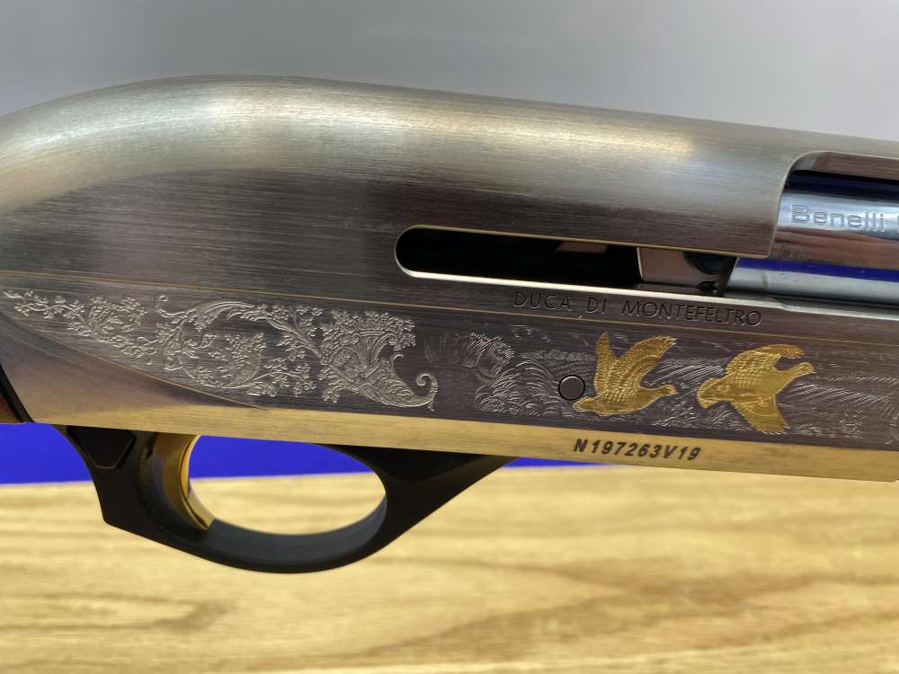 Benelli Duca Di Montefeltro 20 GA Blue 24" *BEAUTIFULLY ENGRAVED SHOTGUN*-img-27