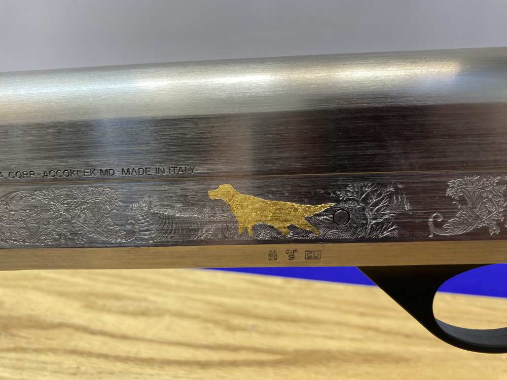 Benelli Duca Di Montefeltro 20 GA Blue 24" *BEAUTIFULLY ENGRAVED SHOTGUN*-img-14