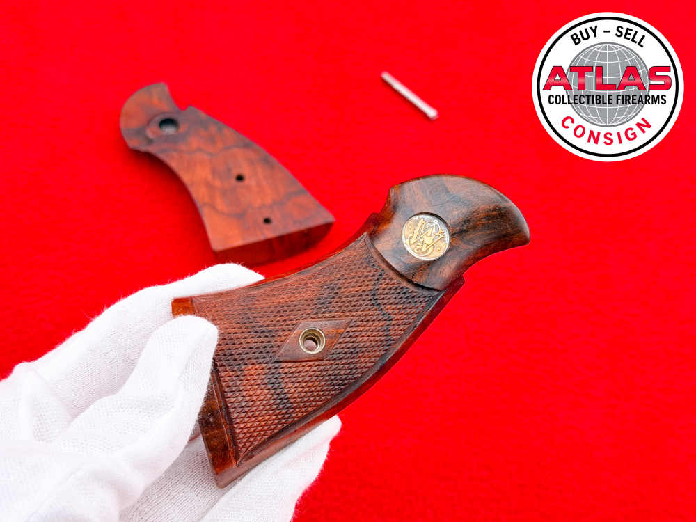 Keith Brown Pre-War S&W N-Frame Square Butt Registered Magnum Style Grips-img-10