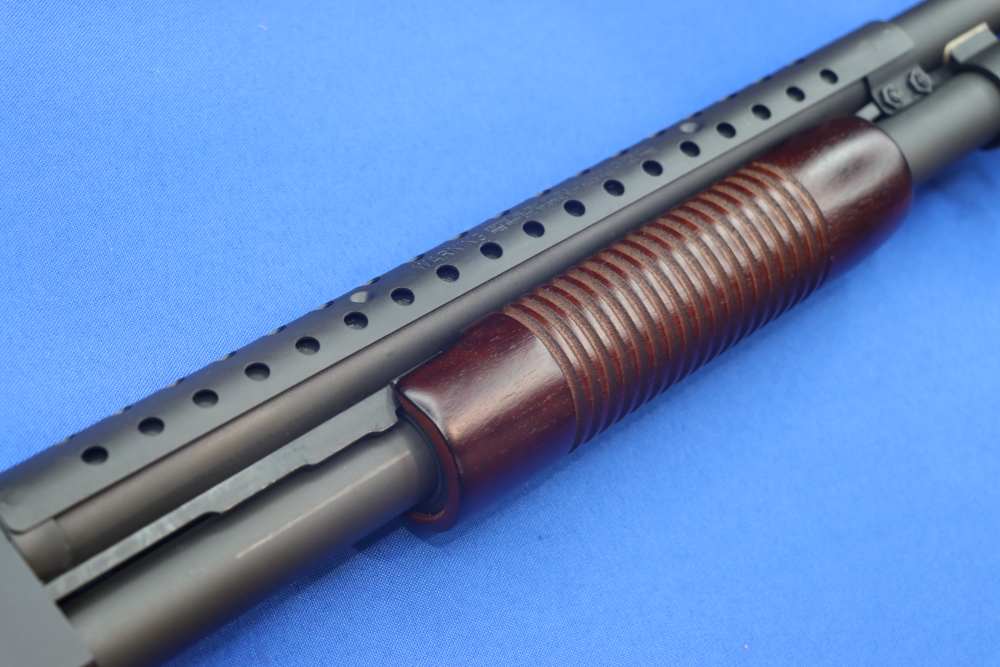Mossberg Model 590 A1 Tactical Shotgun 12GA RETROGRADE 9RD Wood Stock 51665-img-8