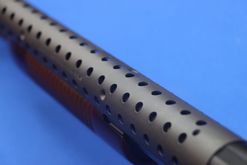 Mossberg Model 590 A1 Tactical Shotgun 12GA RETROGRADE 9RD Wood Stock 51665-img-32