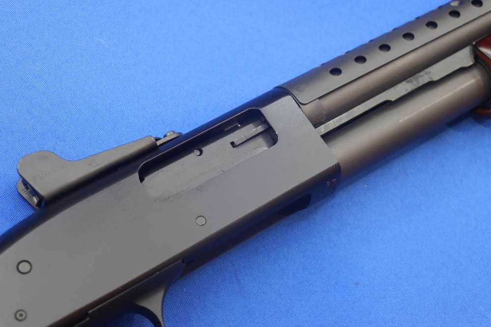 Mossberg Model 590 A1 Tactical Shotgun 12GA RETROGRADE 9RD Wood Stock 51665-img-6