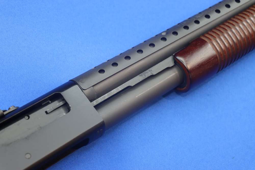 Mossberg Model 590 A1 Tactical Shotgun 12GA RETROGRADE 9RD Wood Stock 51665-img-7