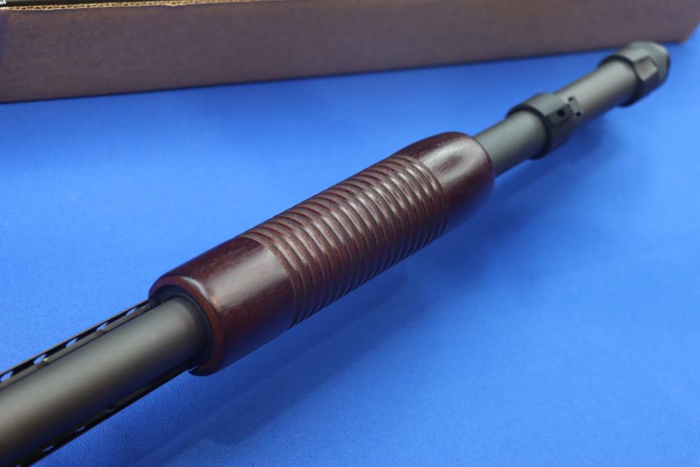 Mossberg Model 590 A1 Tactical Shotgun 12GA RETROGRADE 9RD Wood Stock 51665-img-17