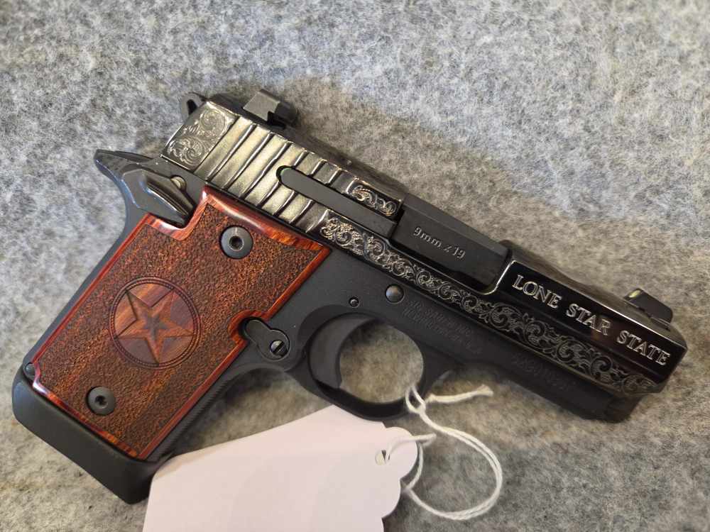 Sig 1911 and P238 His and Hers Texas Edition pistols-img-1