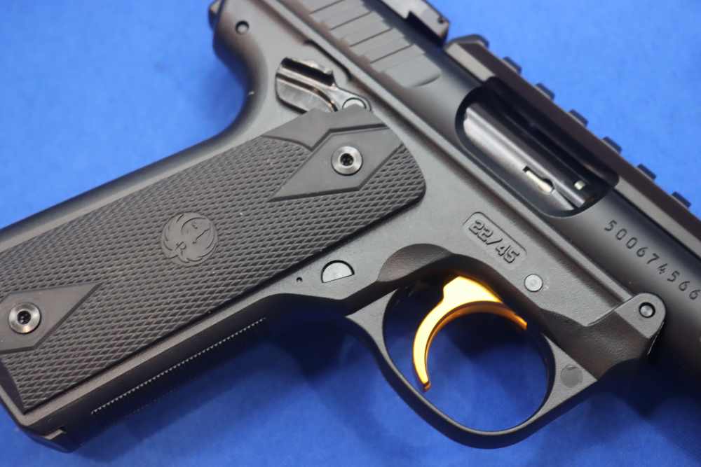Ruger Model 22/45 LITE MKIV Pistol 22 Black & Gold 22LR 4.4" Threaded 43956-img-11