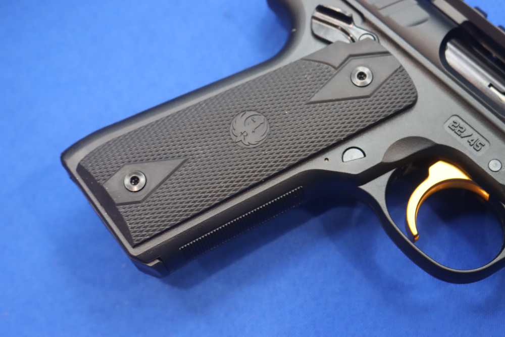 Ruger Model 22/45 LITE MKIV Pistol 22 Black & Gold 22LR 4.4" Threaded 43956-img-12