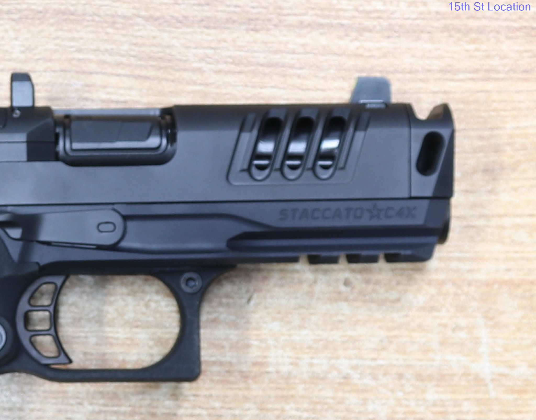 Staccato HD C4X Premium 9mm X Series Serrations 4" DLC Comped Barrel-img-2