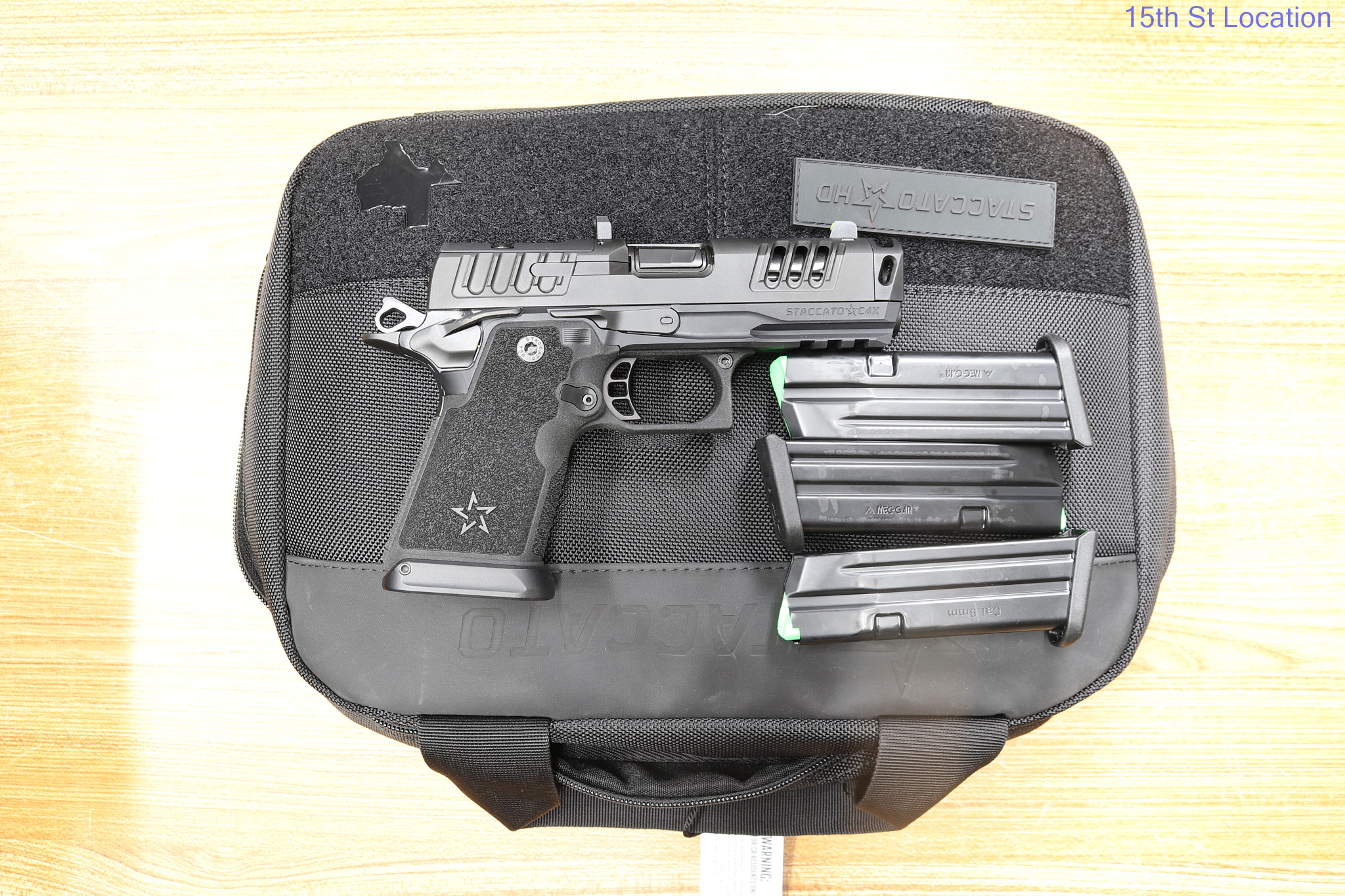 Staccato HD C4X Premium 9mm X Series Serrations 4" DLC Comped Barrel-img-0