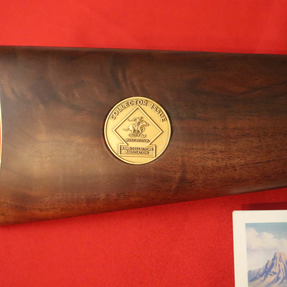 WINCHESTER 9422 WACA TRAPPER Gold Engraved-img-15