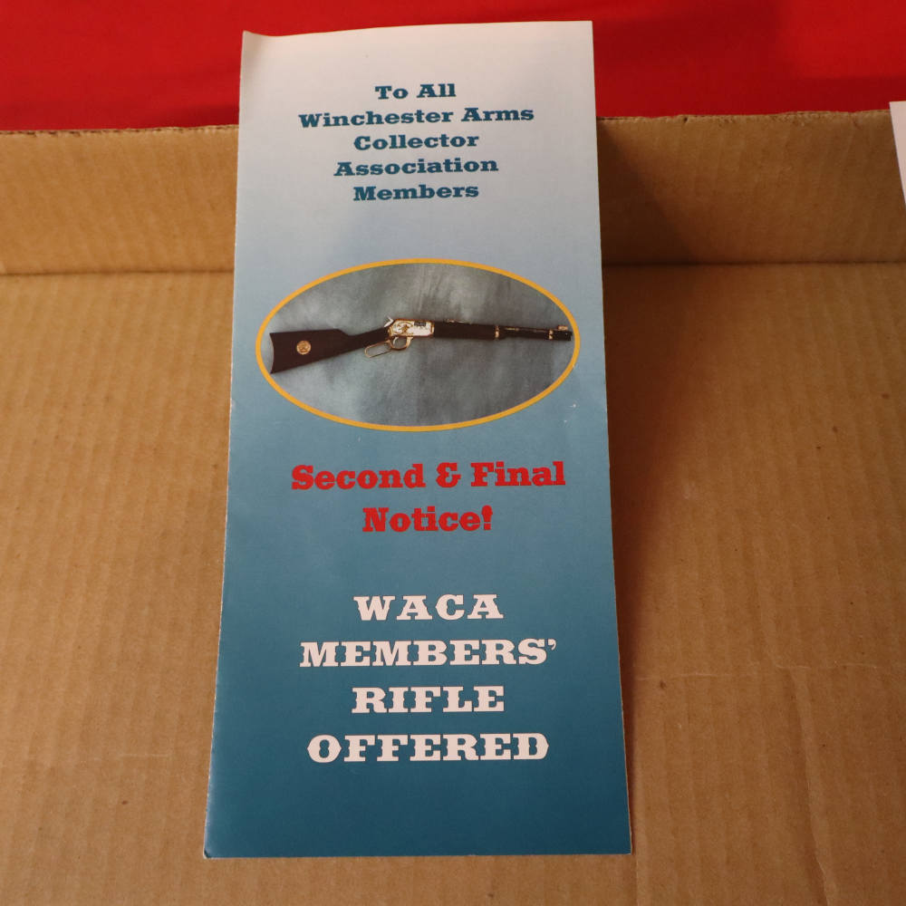 WINCHESTER 9422 WACA TRAPPER Gold Engraved-img-6