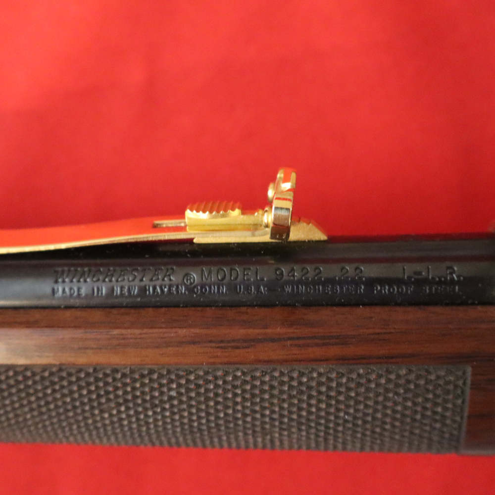 WINCHESTER 9422 WACA TRAPPER Gold Engraved-img-24