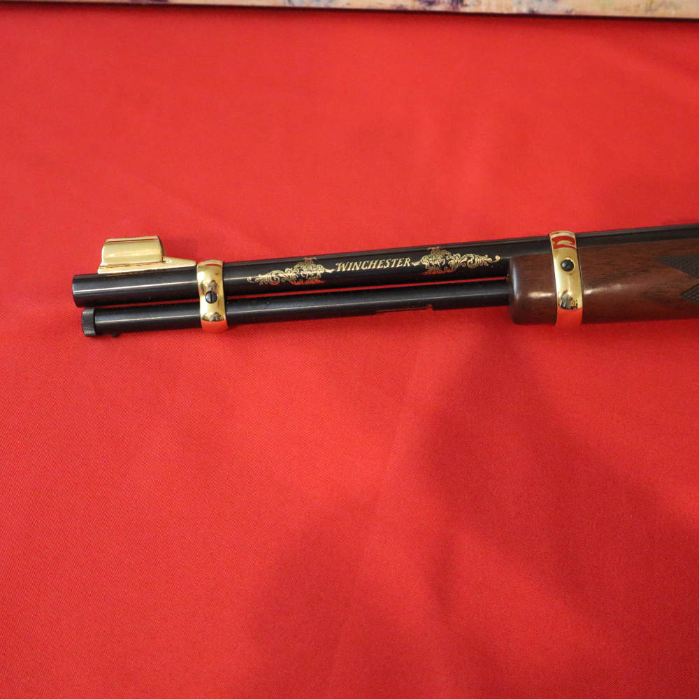 WINCHESTER 9422 WACA TRAPPER Gold Engraved-img-14