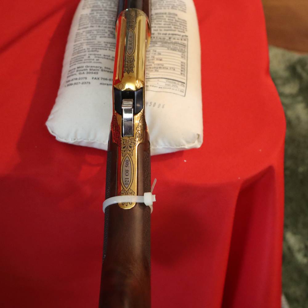 WINCHESTER 9422 WACA TRAPPER Gold Engraved-img-27