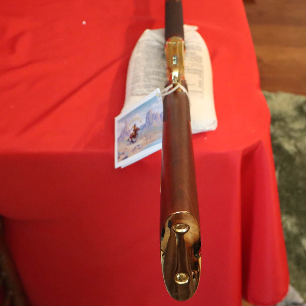 WINCHESTER 9422 WACA TRAPPER Gold Engraved-img-32