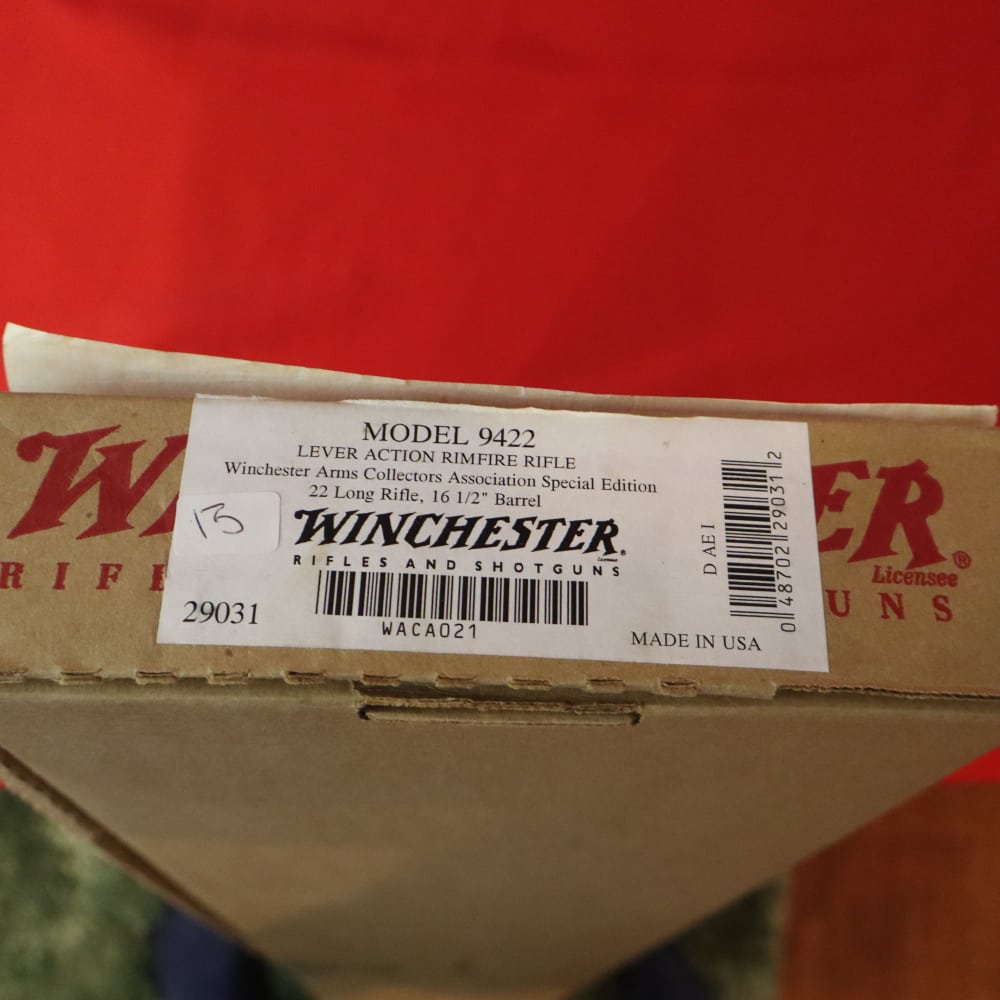 WINCHESTER 9422 WACA TRAPPER Gold Engraved-img-2