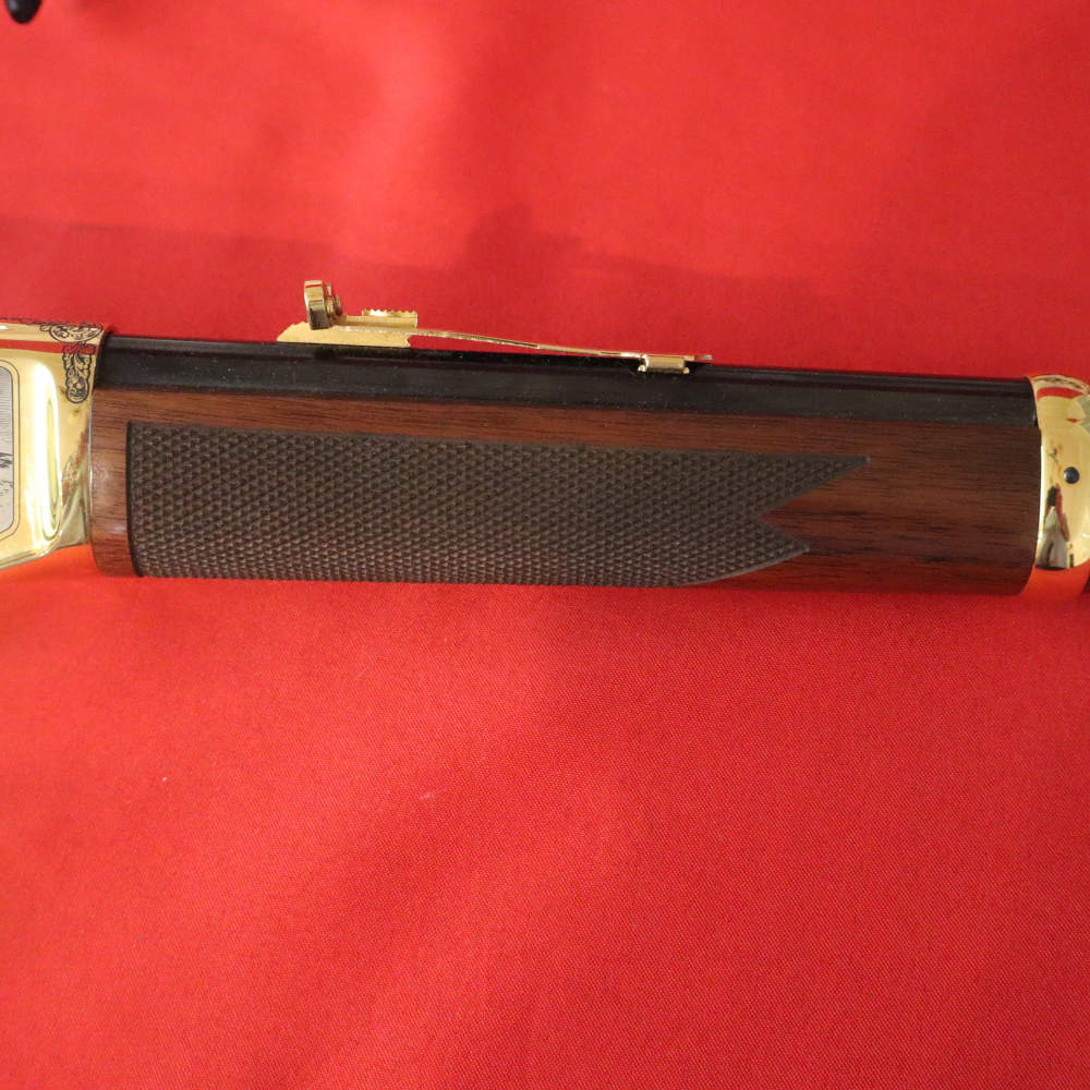 WINCHESTER 9422 WACA TRAPPER Gold Engraved-img-18