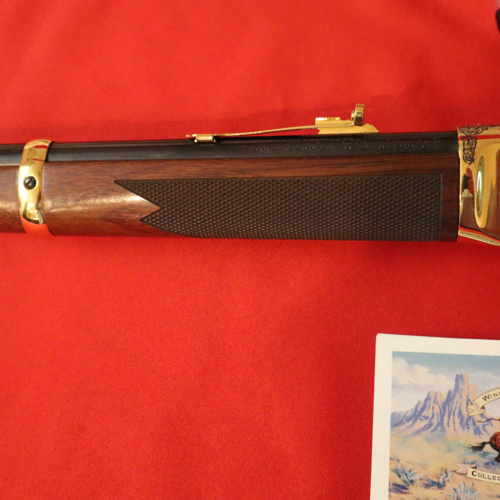WINCHESTER 9422 WACA TRAPPER Gold Engraved-img-23