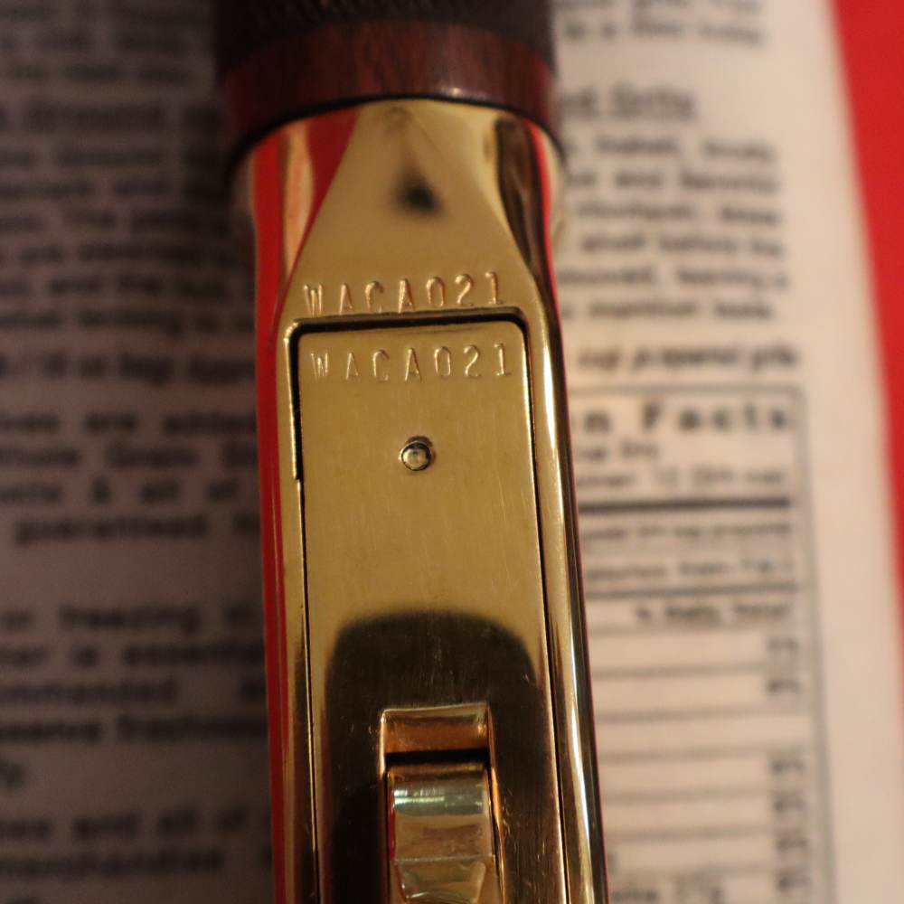 WINCHESTER 9422 WACA TRAPPER Gold Engraved-img-33