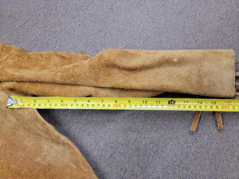 Western Style Suede Jacket Size 38-img-2