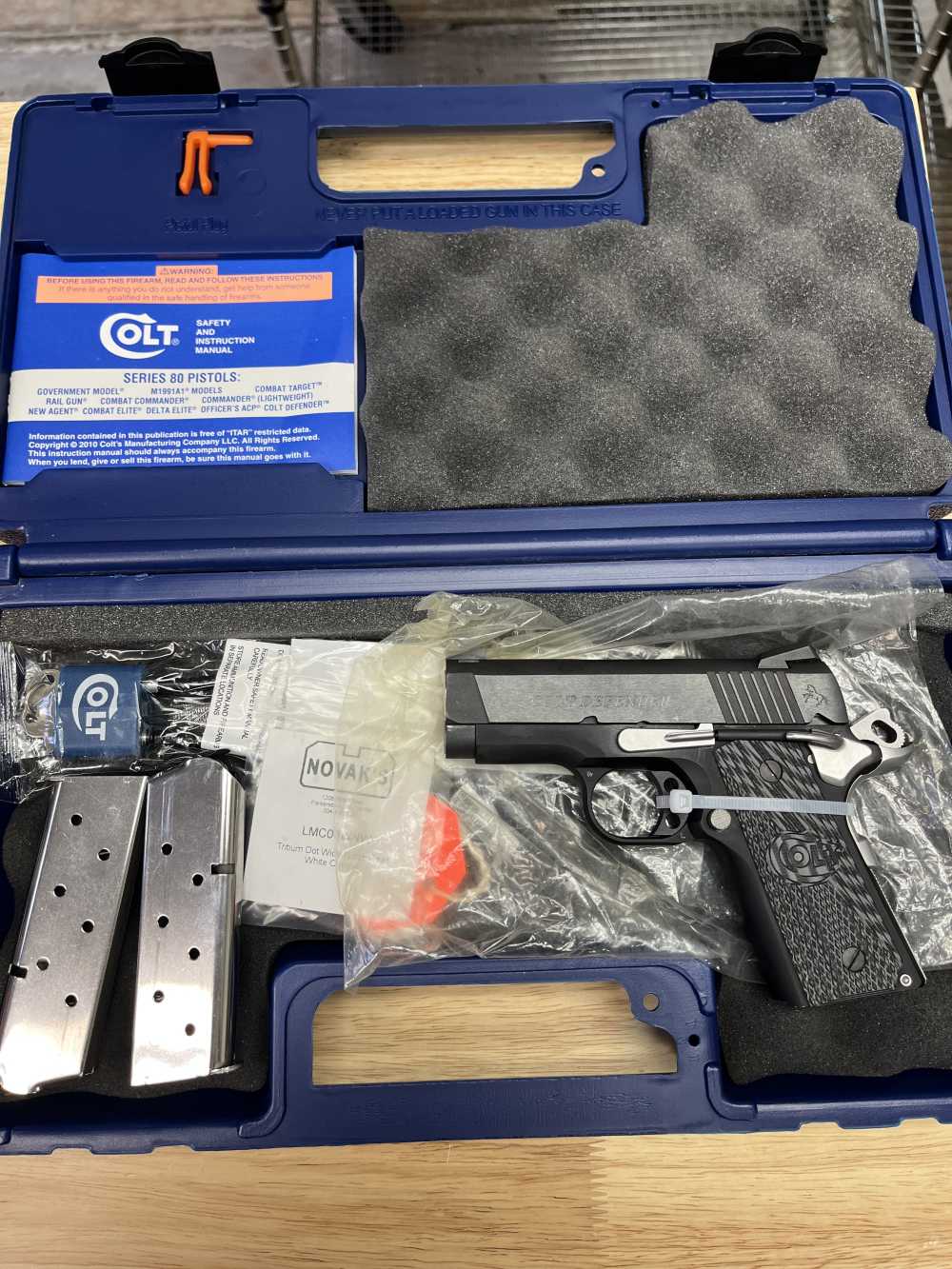 Colt Defender 3" 1911 .45acp 7+1 Talo Edition Model 0 -img-0