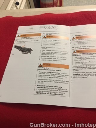 GSG FireFly Reprint Factory Owners Manual -img-1