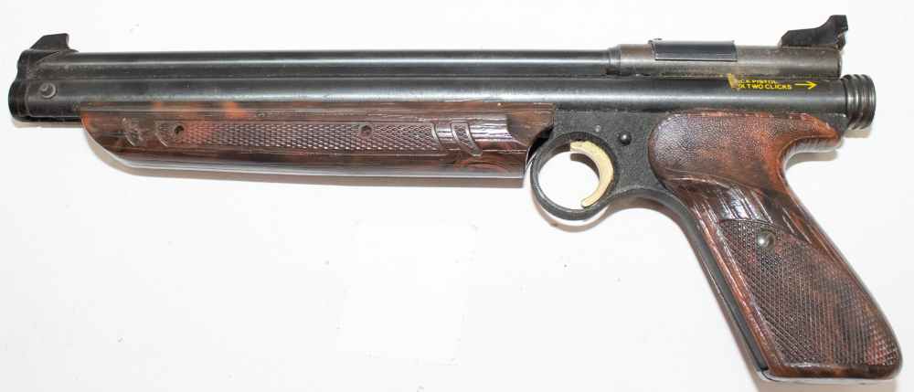 Crosman Arms 1322 Medalist First Variant Pistol .22 Pellet MFG 1977-81-img-1