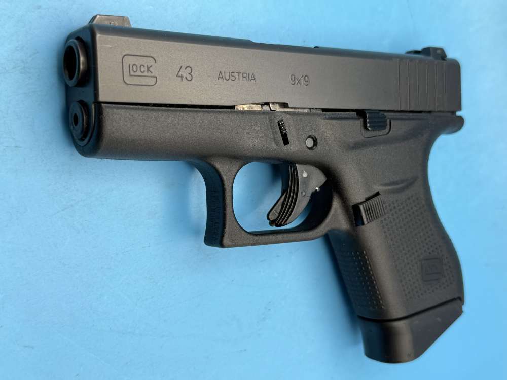Glock 43 9mm Slimline Subcompact G43 Police Trade In GNS-img-5