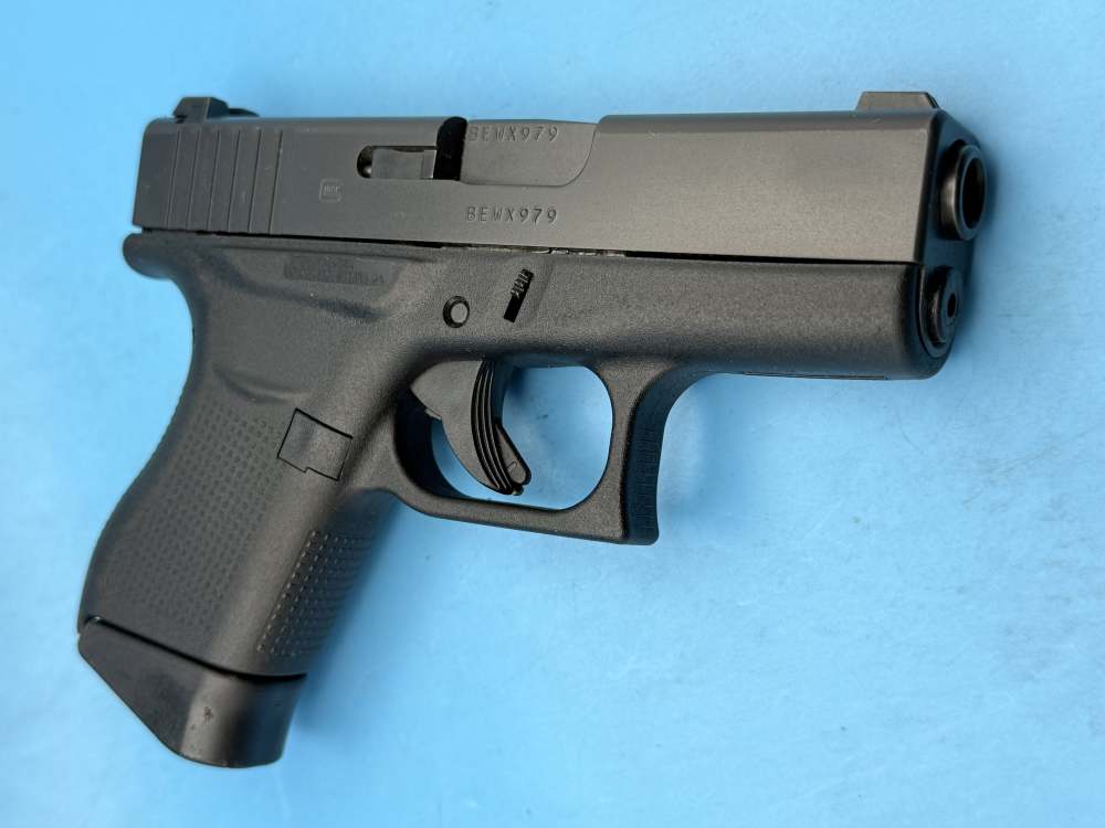 Glock 43 9mm Slimline Subcompact G43 Police Trade In GNS-img-6