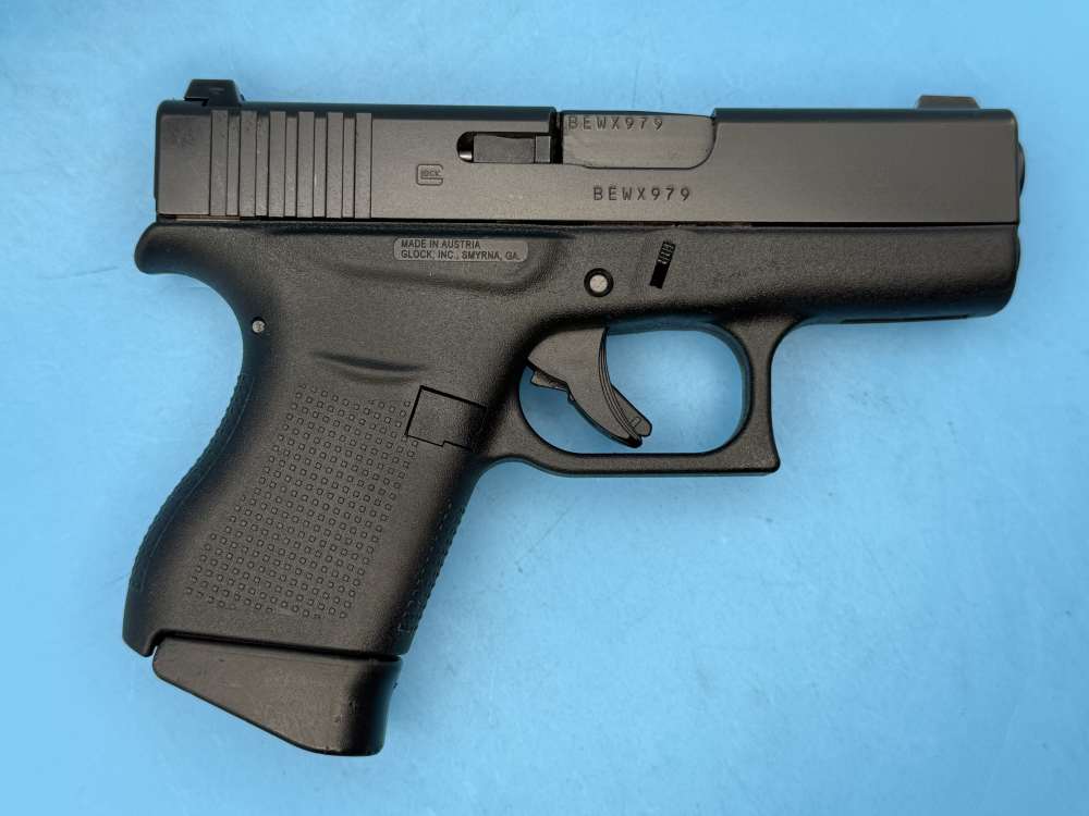 Glock 43 9mm Slimline Subcompact G43 Police Trade In GNS-img-4