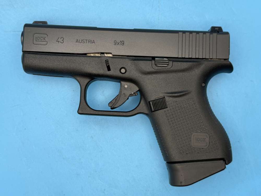 Glock 43 9mm Slimline Subcompact G43 Police Trade In GNS-img-7