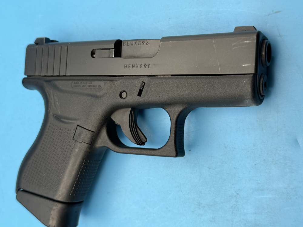 Glock 43 9mm Slimline Subcompact G43 Police Trade In GNS-img-6