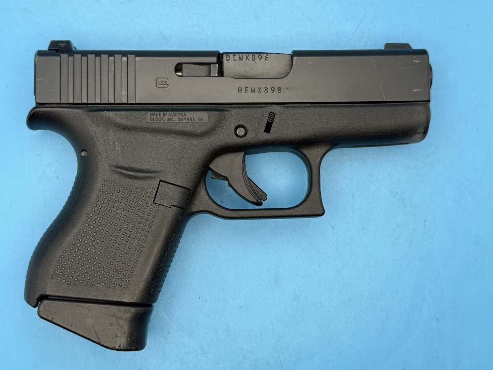Glock 43 9mm Slimline Subcompact G43 Police Trade In GNS-img-4