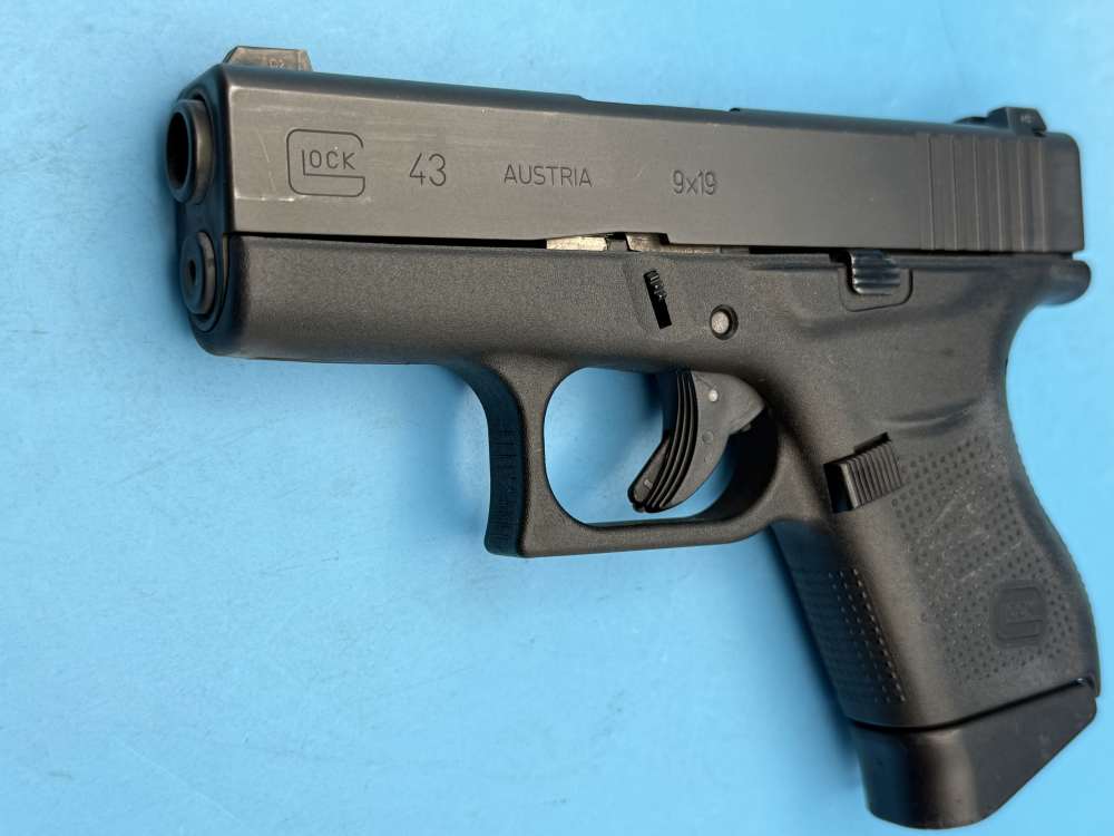 Glock 43 9mm Slimline Subcompact G43 Police Trade In GNS-img-5