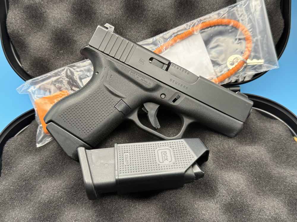 Glock 43 9mm Slimline Subcompact G43 Police Trade In GNS-img-1