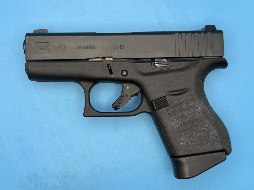 Glock 43 9mm Slimline Subcompact G43 Police Trade In GNS-img-3