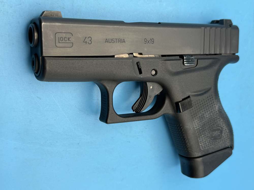 Glock 43 9mm Slimline Subcompact G43 Police Trade In GNS-img-5