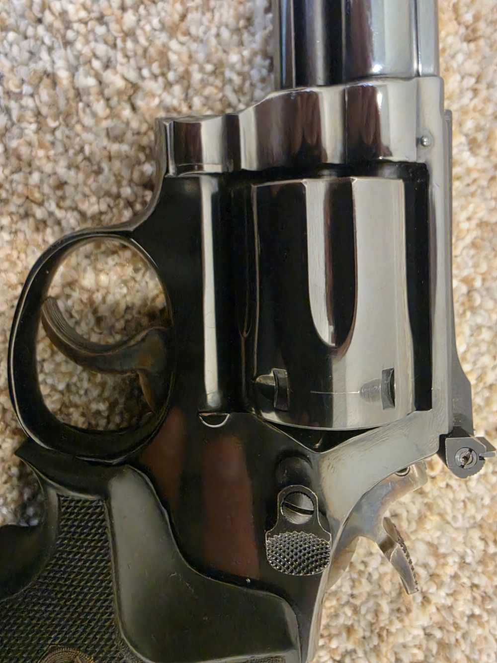 Smith and Wesson (S&W) Model 19-3 4" 357 Mag MFG 1973-img-3