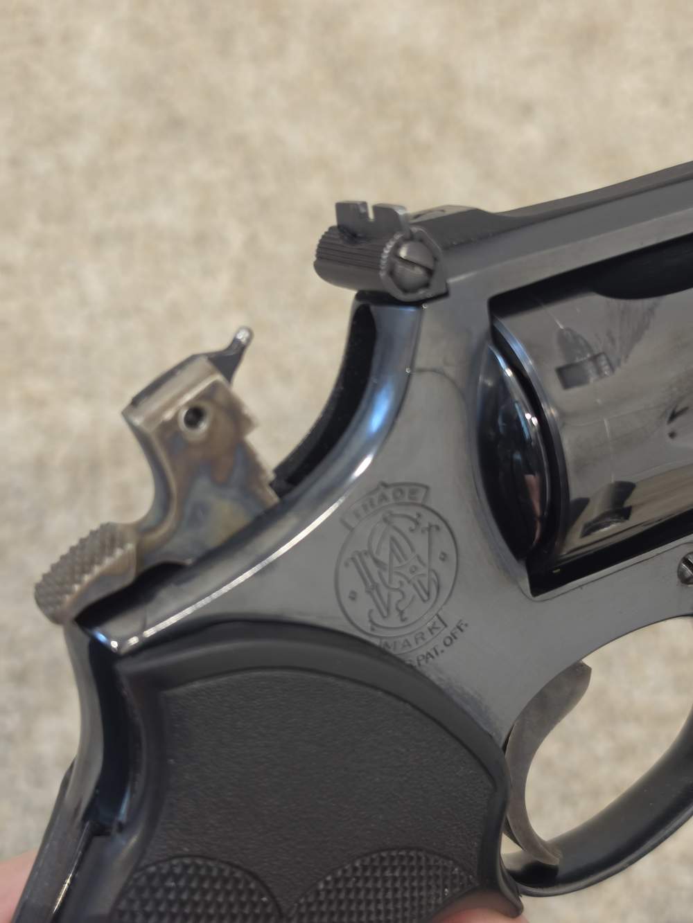 Smith and Wesson (S&W) Model 19-3 4" 357 Mag MFG 1973-img-12