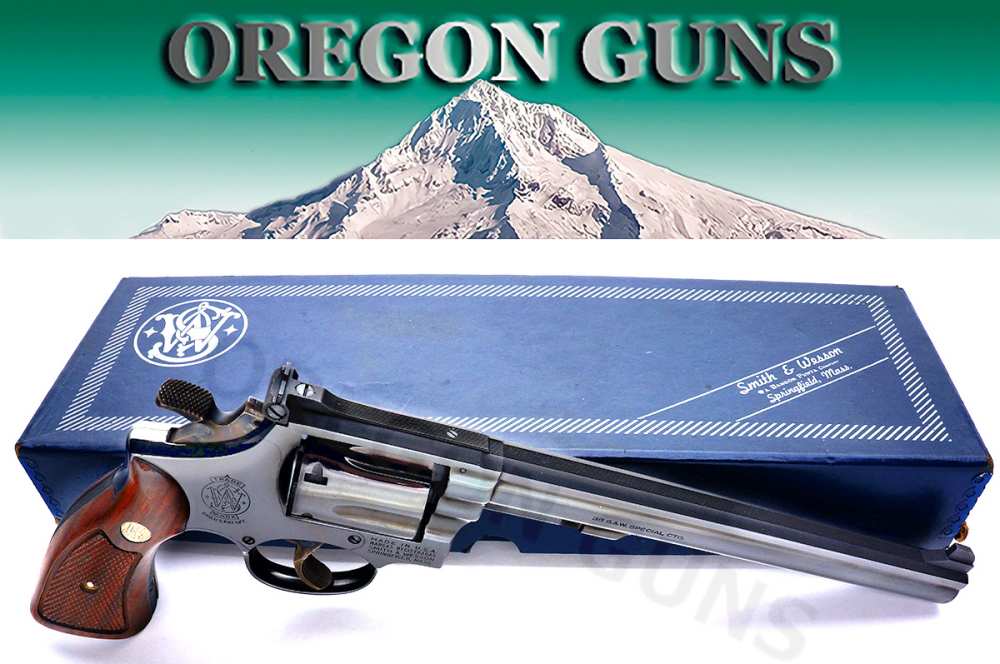 SMITH & WESSON 14-3 MASTERPIECE .38 SPL 8-3/8 BBL NIB MFG 1972 C&R OK-img-0