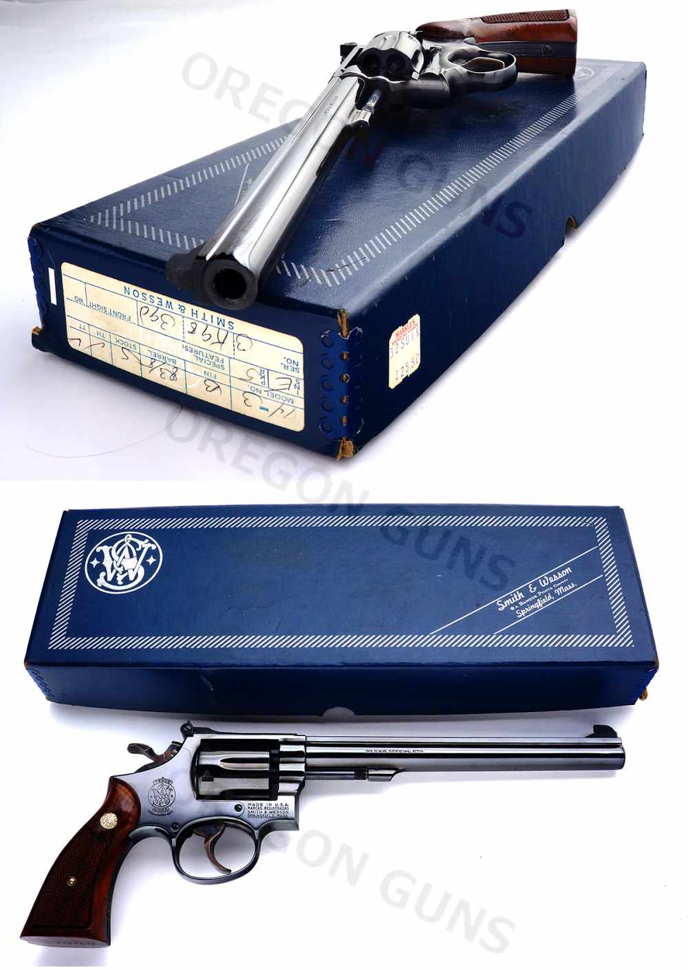 SMITH & WESSON 14-3 MASTERPIECE .38 SPL 8-3/8 BBL NIB MFG 1972 C&R OK-img-7