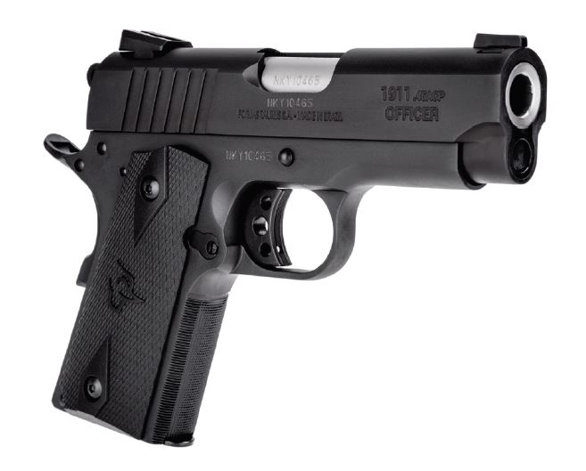 1-191101OFC Taurus PT1911 Officer 45 ACP 3.5" 6 + 1rd Matte Black-img-0