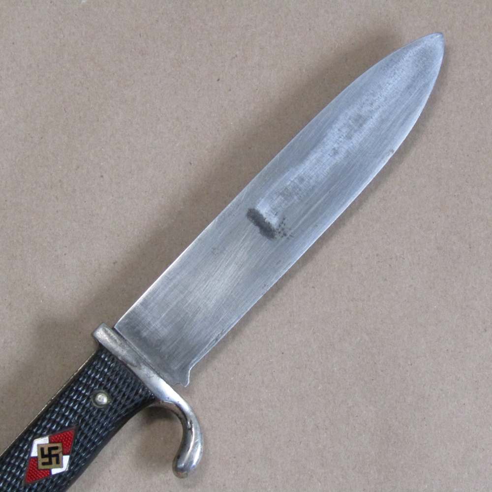 WW2 German HJ Youth Dagger Rare Maker Puma Solingen Geschutzt W27-img-2