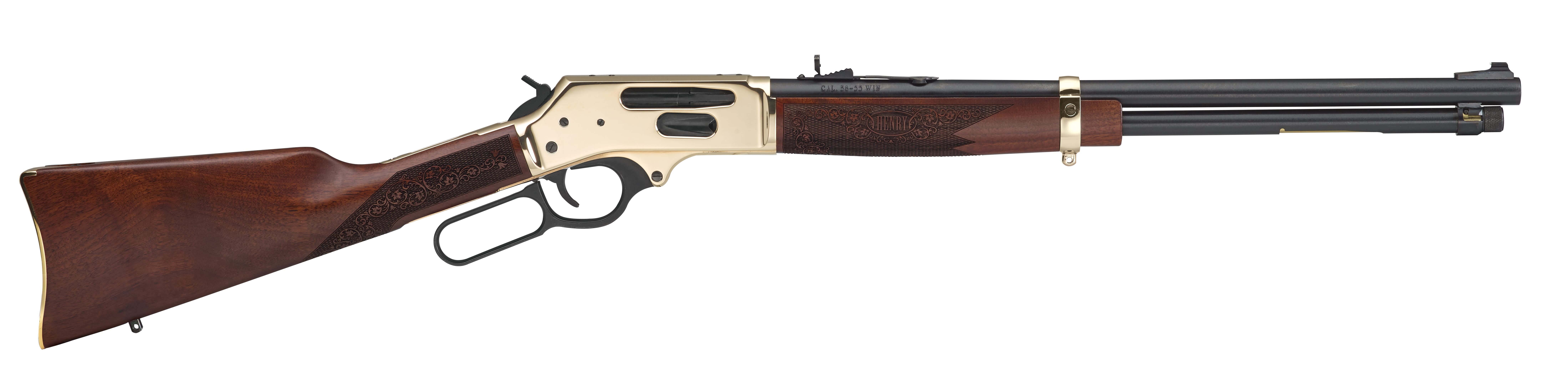 H024-3855 Henry Repeating Arms Side Gate Lever Action 38-55 Win 20" Round B-img-0