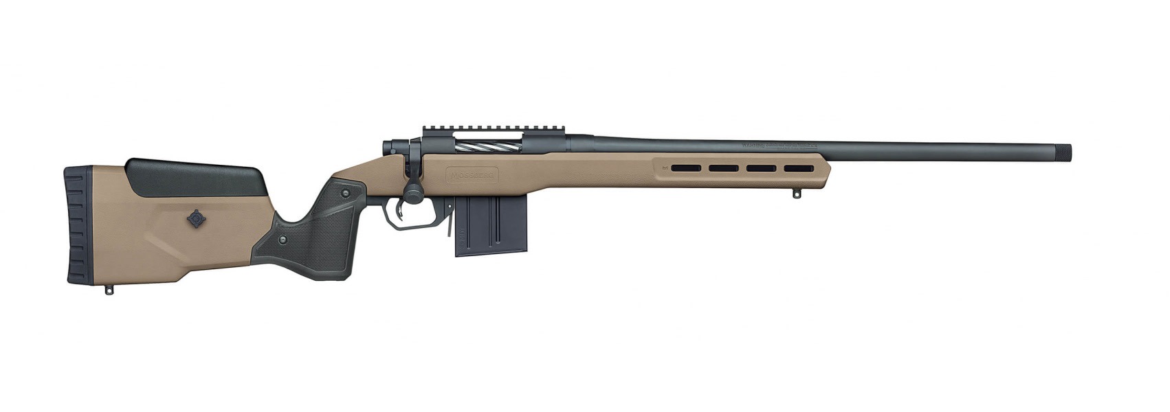 28148 Mossberg Patriot LR Tactical 6.5 PRC 24" 7 + 1rd Matte Blue-img-0