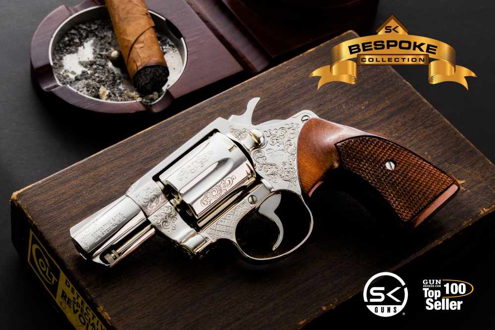 1975 Master Engraved B. Coffey Colt Detective Positive 38 spc 2" BBL-img-0