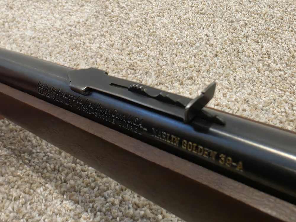 Marlin Golden 39A Lever Action .22 S/L/LR 24" Barrel MFG 1965-img-11