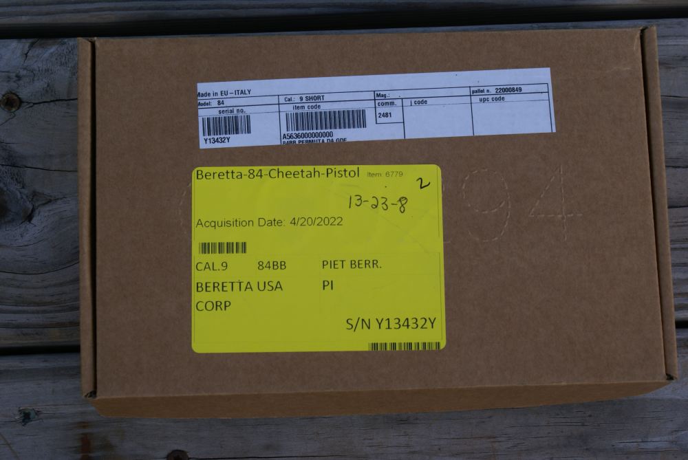 Beretta Model 84 BB .380ACP Pistol w/ 1 13rd Magazine -img-12