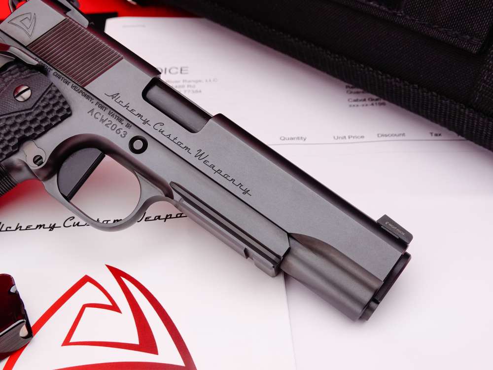 2023 Alchemy Custom Weaponry ACW Quantico 1911 .45 ACP 5" w/ Soft Case NOS-img-8