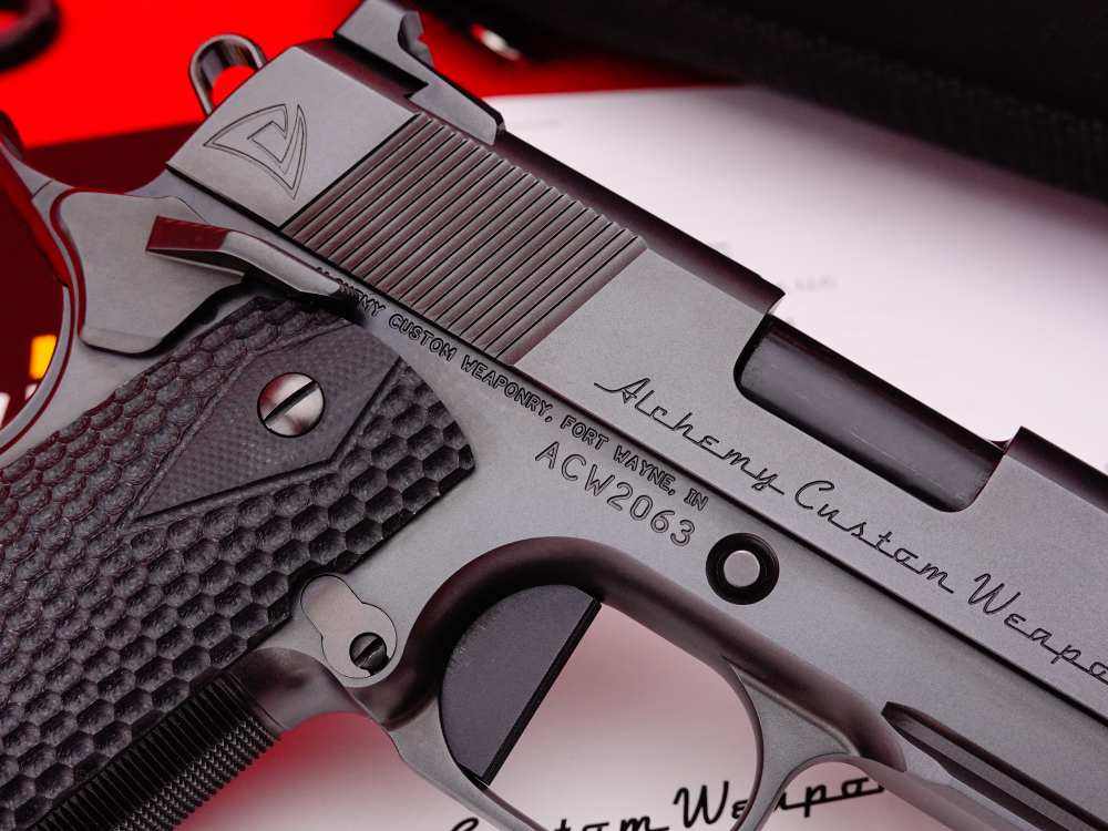 2023 Alchemy Custom Weaponry ACW Quantico 1911 .45 ACP 5" w/ Soft Case NOS-img-11